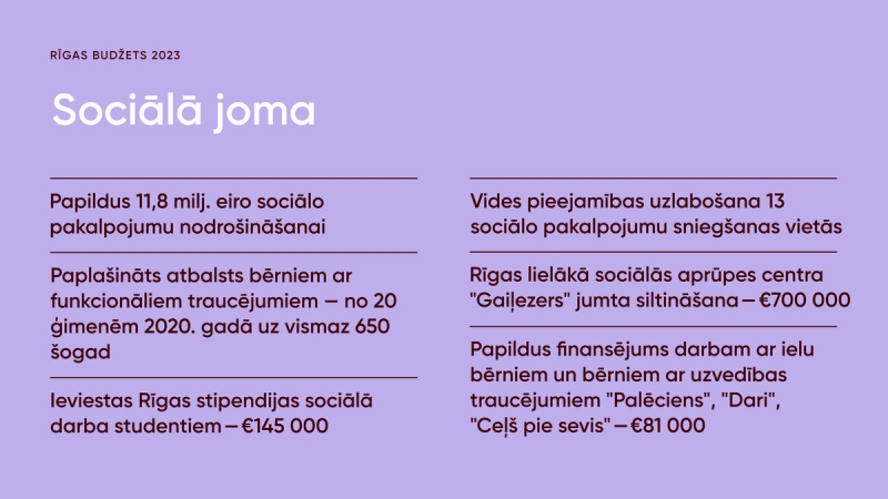 Sociālā joma