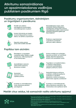 Atkritumu samazināšanas un apsaimniekošanas vadlīnijas