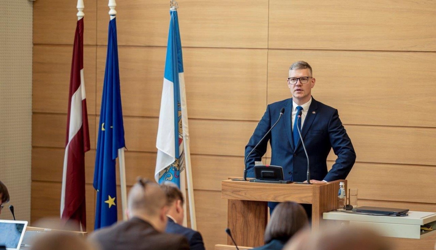 Rīgas domes priekšsēdētājs vietnieks Vilnis Ķirsis