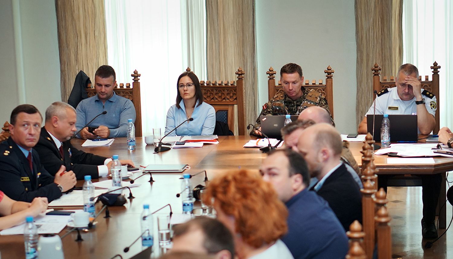 Rīgas sadarbības teritorijas Civilās aizsardzības komisija sēde