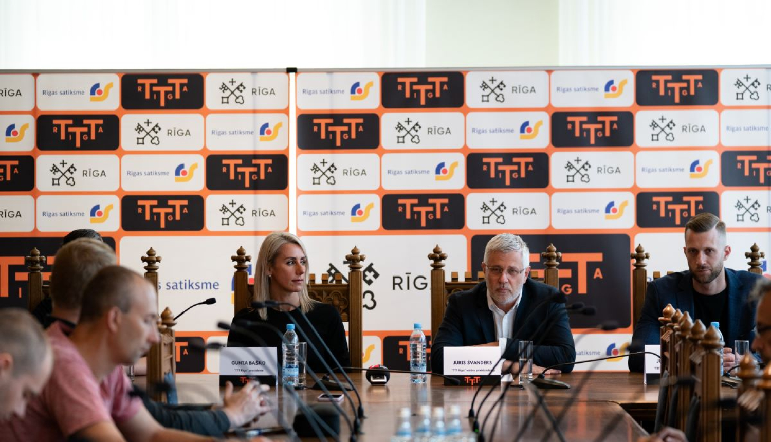 "TTT Rīga" preses konference