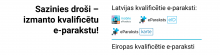 Sazinies droši ar eParakstu