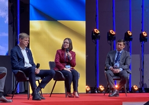 Viļnas, Tallinas mēri un Rīgas vicemēre Linda Ozola