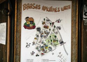 Brasas apkaimes karte